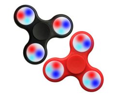 Antistresový Fidget Spinner s LED