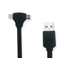 Datový USB kabel LED 2v1 UC022