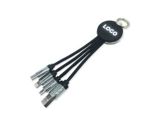Nabíjecí USB kabel LED 3v1 UC023