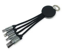 Nabíjecí USB kabel LED 3v1 UC023