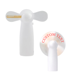 Kapesní větráček s LED sloganem