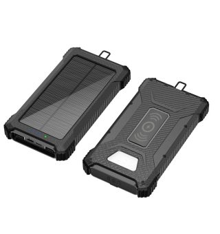 Solární powerbanka s bezdrátovým nabíjením 10000mAh