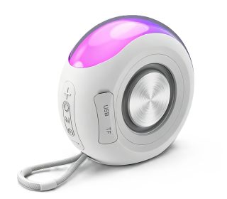 Bluetooth reproduktor s RGB podsvícením a FM