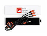 USB kabel v dárkové krabičce – potisk/LED podsvícení