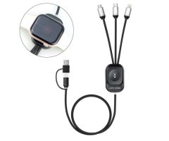 Nabíjecí USB kabel s nabíječkou hodinek 5v1 UC078
