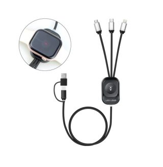 Nabíjecí USB kabel s nabíječkou hodinek 5v1 UC078
