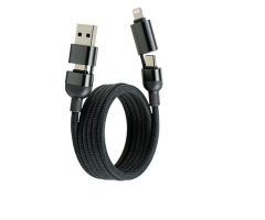 Magnetický rychlonabíjecí datový kabel 4v1 UC079