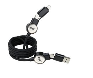 Magneticky rychlonabíjecí datový kabel 4v1 UC080